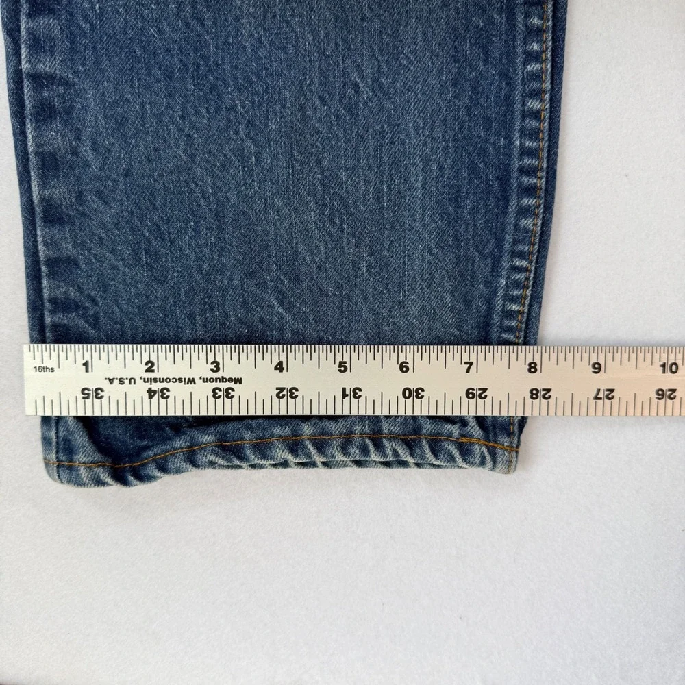 Vintage 80s Levis 519-0217 Orange Tab Jeans Mens 32x30 Made In USA Straight Leg